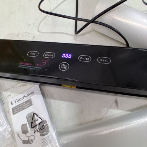 VACUUM SEALER MACHINE, CUTTER, VACUUM BAG - MODEL: AP-12X - BLACK image 2