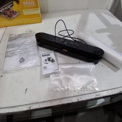 VACUUM SEALER MACHINE, CUTTER, VACUUM BAG - MODEL: AP-12X - BLACK image 3