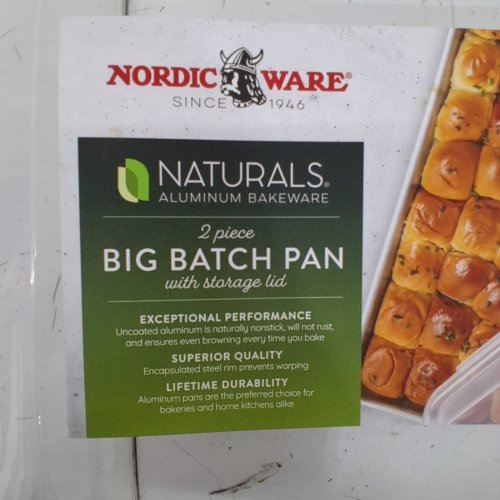NORDIC WARE HALF SHEET PAN COVER - 21.1" X 15" X 2" - CLEAR image 2