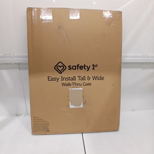 SAFETY 1ST EASY INSTALL TALL & WIDE WALK THRU GATE - 29"- 47" X 36" - WHITE (MODEL: GA106CWHOF1ZY) image 5