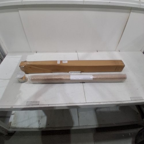 QYINXIU WOODEN STAIR HANDRAIL - 36" X 2" X 2.4" - BROWN (MODEL: QY-HR-001) image 3