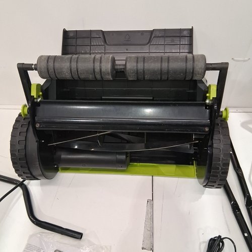 SUN JOE CORDLESS ELECTRIC PUSH LAWN MOWER/11.9-GAL BAG, 15-INCH CUTTING WIDTH, 360W MOTOR - (MODEL: 24 V-CRLM15) image 9