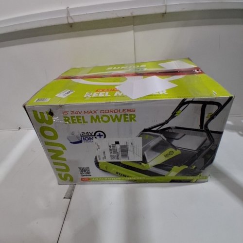 SUN JOE CORDLESS ELECTRIC PUSH LAWN MOWER/11.9-GAL BAG, 15-INCH CUTTING WIDTH, 360W MOTOR - (MODEL: 24 V-CRLM15) image 12