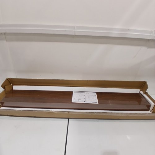2PK HOME VANITY FLOATING SHELVES SET FOR WALL - 48" - WALNUT BROWN image 2