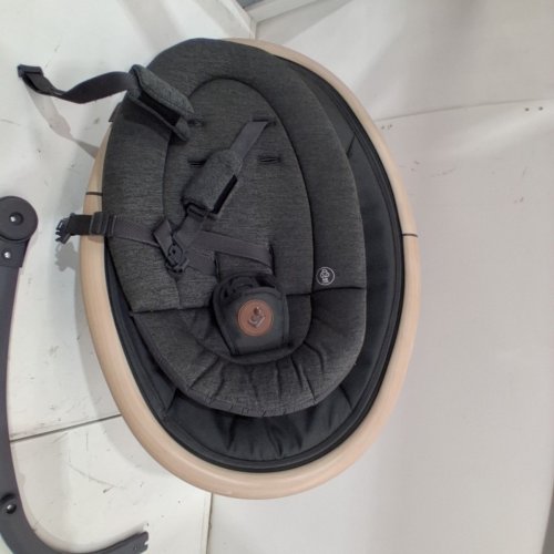 MAXI-COSI CASSIA AUTOMATIC BABY SWING WITH MOTION SENSOR MUSIC TOYS & 360* ROTATION - MAX 20LB - BEYOND GRAPHITE - (MODEL: 53302CGPE) image 4