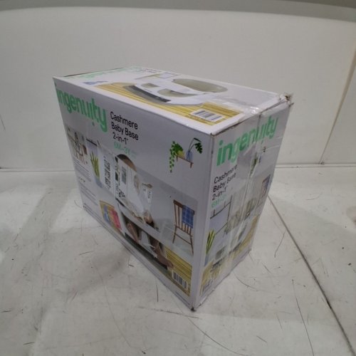 INGENUITY BABY BASE 2-IN-1 SEAT BOOSTER FEEDING SEAT - CASHMERE/WHITE image 4