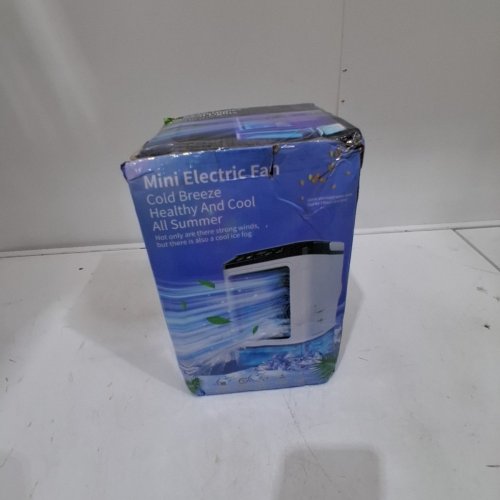 3-IN-1 MINI ELECTRIC PORTABLE AIR CONDITIONER FAN - 900ML - WHITE/BLACK (MODEL: GY-A835) image 5