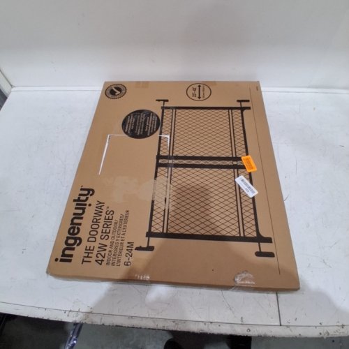 INGENUITY THE DOORWAY 42W SERIES PET AND BABY SAFETY GATE - 23" TO 42" X 24" - BLACK (MODEL: 17272-E) image 4