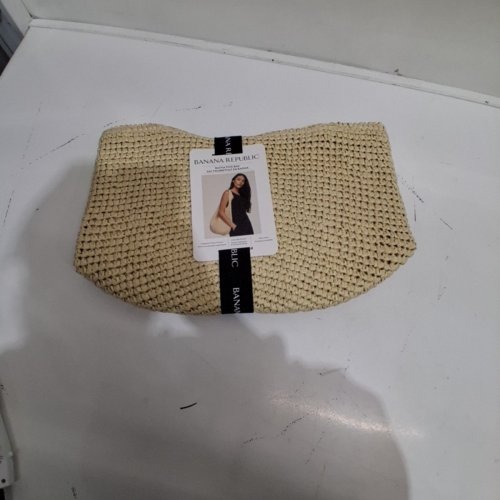 BANANA REPUBLIC RAFFIA TOTE BAG - ONE SIZE - BEIGE (MODEL: 1966925) image 2