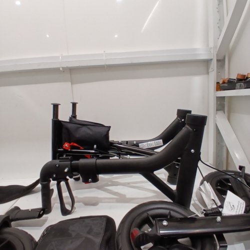 MAXWALK ALL TERRAIN ROLLATOR WITH BACKREST - 300LB CAPACITY - BLACK (MODEL: ‎MW2402) image 5