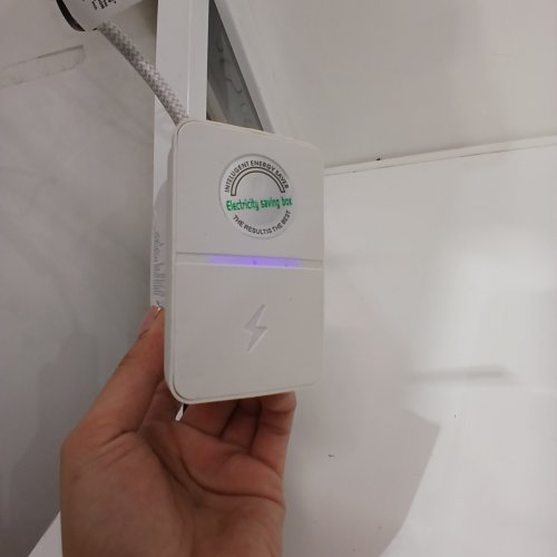 2PK POWER FACTOR SAVER PLUG-IN ELECTRICITY SAVING DEVICE - 90V-250V - 30KW LOAD - WHITE (MODEL: SD008) image 3