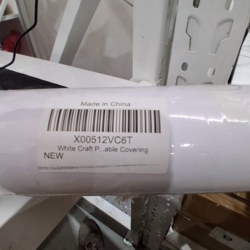 CRAFT PAPER ROLL INDUSTRIAL-GRADE KRAFT PAPER ROLL - 3FT X 100FT - WHITE image 2