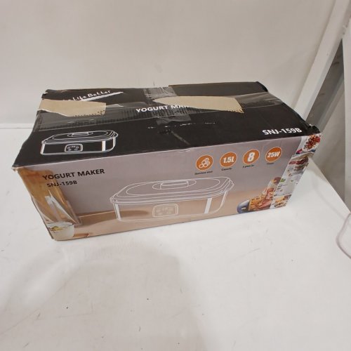 10PC SUTECK AUTOMATIC DIGITAL YOGURT MAKER WITH GLASS JARS - (MODEL: SNJ-159B) image 5