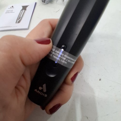 9PC ANDIS INSIGHT SLIM CORDLESS T BLADE TRIMMER - BLACK (MODEL:CLT-V) image 2