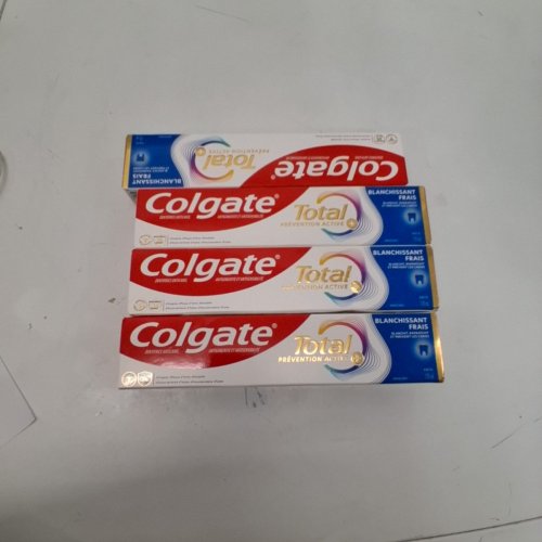 4PK COLGATE TOTAL ACTIVE PREVENTION TOOTHPASTE - FRESH WHITENING - 170ML/EACH image 2