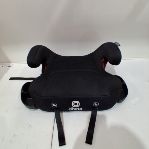 DIONO SOLANA 2 LATCH FORWARD FACING BACKLESS BOOSTER SEAT - 40LBS TO 120LBS - UP TO 63" - BLACK - (MODEL: ‎SOLANA2LATCH) image 3