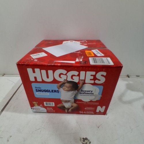 144PK HUGGIES LITTLE MOVERS DIAPERS, SIZE 4 image 2