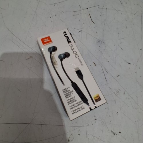 JBL TUNE 310C WIRED HEADPHONES WITH 3 BUTTON REMOTE & MICROPHONE - USB-C - BLACK / GREY / ORANGE (MODEL : JBLT310CBLKAM) image 4