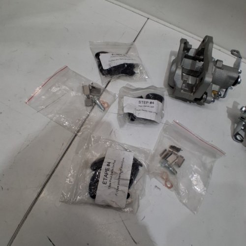 2PC A PREMIUM AUTOMOTIVE BRAKE CALIPERS WITH HARDWARE - FOR DODGE JOURNEY 2009-2015 - SILVER (MODEL: 16812001) image 3