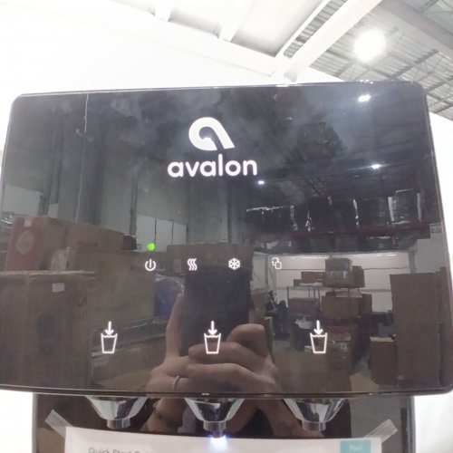 AVALON 3-TEMPERATURE BIOGUARD BOTTOM FILL HOT AND COLD WATER DISPENSER FOR 3-5GAL JUGS - 13" X 41" X 12" - 400W - BLACK - (MODEL: A4BLWTRCLR) image 2