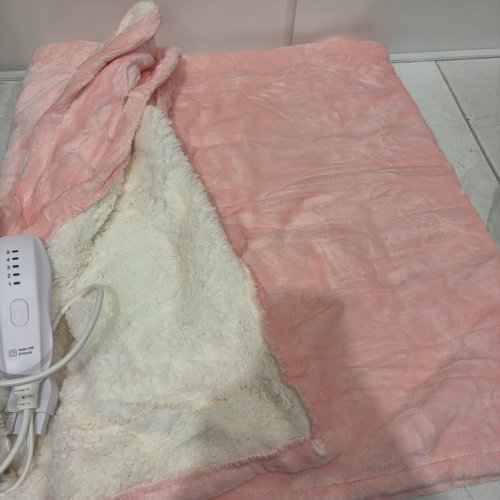 JET'S HOME HEATED ELECTRIC THROW BLANKET - 50" X 60" - PINK image 5