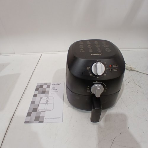 COMFEE 12 IN 1 STAINLESS STEEL FINISHED MINI AIR FRYER - 2.1QT - BLACK (MODEL: CAF201B0BPK) image 3