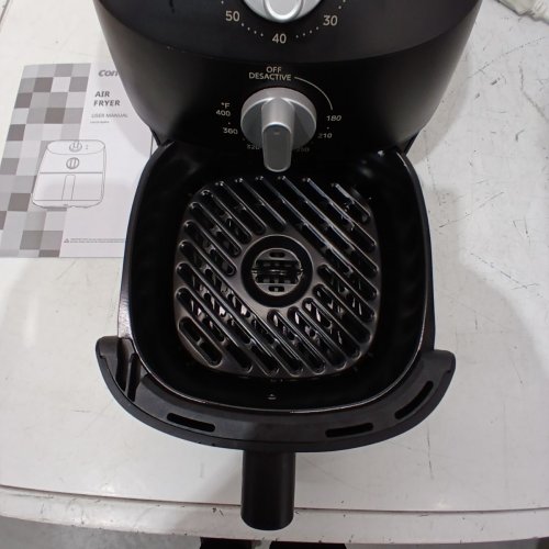 COMFEE 12 IN 1 STAINLESS STEEL FINISHED MINI AIR FRYER - 2.1QT - BLACK (MODEL: CAF201B0BPK) image 4