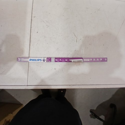 PHILIPS T8 MEDIUM BI-PIN INSTANTFIT COOL WHITE LED LIGHT BULB - 17W/24" - WHITE (MODEL: 469445) image 2