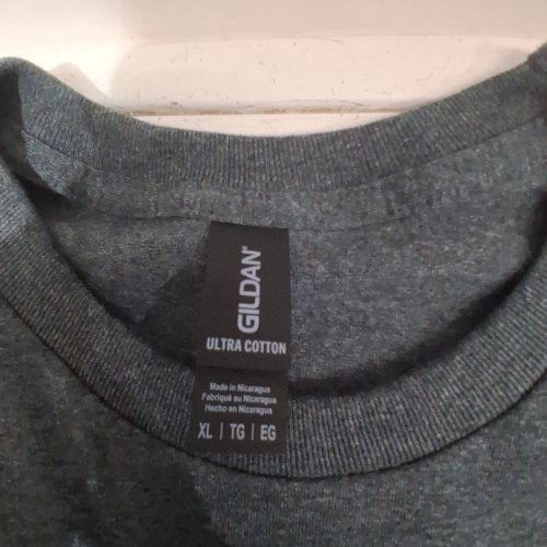 10PK GILDAN G840 LONG SLEEVE SHIRT - XL - DARK GREY image 3