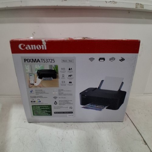 CANON PIXMA TS3725 WIRELESS ALL-IN-ONE COLOUR PRINTER - BLACK image 5