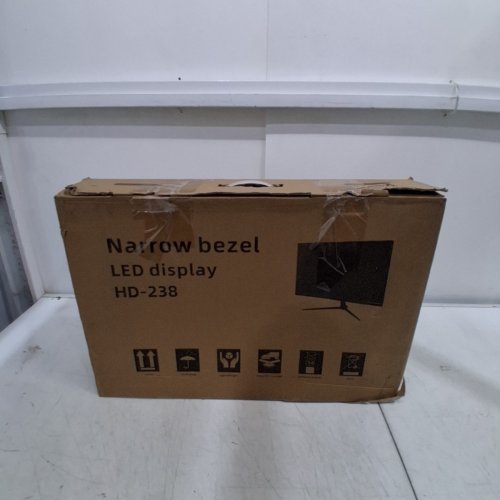FULL HD LED COMPUTER MONITOR WITH PREMIUM ALUMINUM ALLOY SWIVEL STAND - 24" - 1080P - 60HZ - BLACK (MODEL: HD-238) image 7
