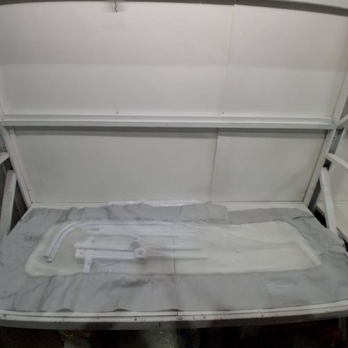 EAQ FOLDABLE TODDLER BABY BED RAIL GUARD - 70.8" - GREY image 3