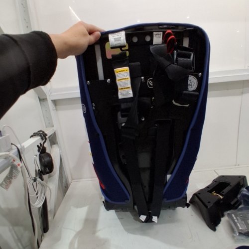 DIONO RADIAN 3R 3-IN-1 CONVERTIBLE REAR AND FRONT FACING CAR SEAT - 10 YEARS - BLUE (MODEL: 50641-NA-01) image 9