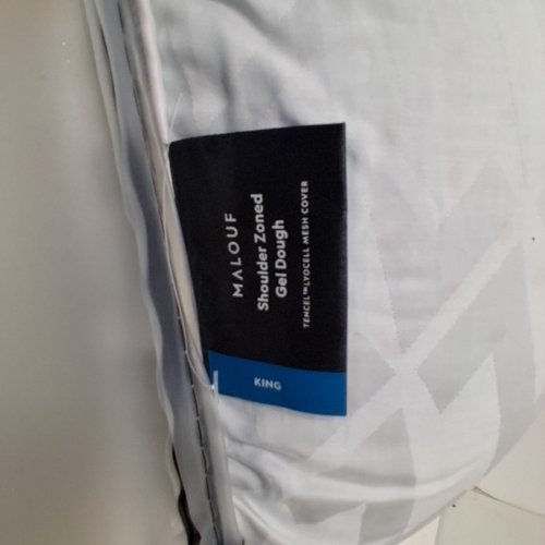 MALOUF Z SHOULDER ZONED DOUGH MEMORY FOAM PILLOW - KING SIZE image 4