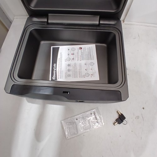 SENTRYSAFE FIREPROOF BOX AND WATERPROOF BOX WITH KEY LOCK 0.36CUFT (MODEL: CHW30220) image 3