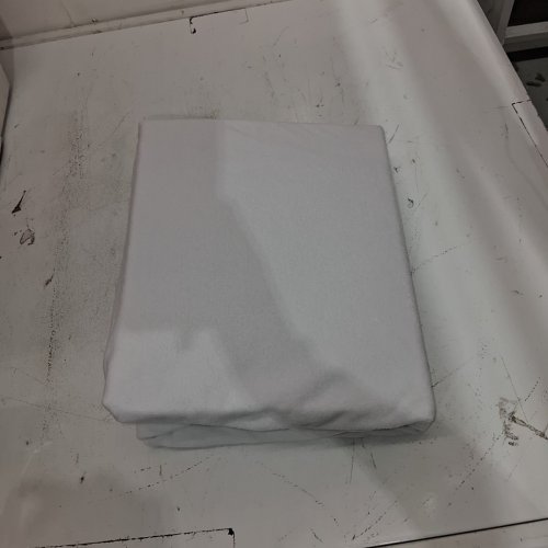 GOGREEN WATERPROOF MATTRESS PROTECTOR - FULL - WHITE/GREEN image 3