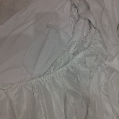 GOGREEN WATERPROOF MATTRESS PROTECTOR - FULL - WHITE/GREEN image 4