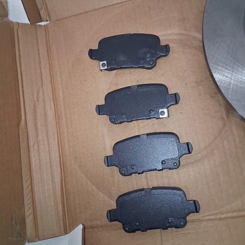 TRANSIT AUTO REAR DISC BRAKE ROTORS/SEMI-METALLIC PADS KIT FOR SELECT MODELS - (MODEL: 8-581999) image 5