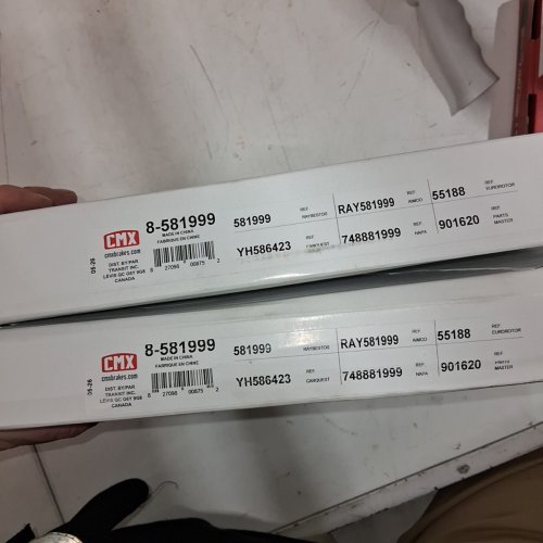 TRANSIT AUTO REAR DISC BRAKE ROTORS/SEMI-METALLIC PADS KIT FOR SELECT MODELS - (MODEL: 8-581999) image 10