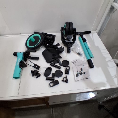 NEWYOO TODDLER 5 IN 1 TRICYCLE PUSH HANDLE TO PEDAL BIKE - AGES 1YR TO 3YRS - BLUE/BLACK (MODEL: TR007) image 2