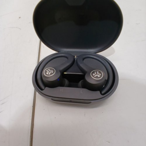 JLAB GO AIR SPORT - WIRELESS WORKOUT EARBUDS FEATURING C3 CLEAR CALLING, SECURE EARHOOK SPORT DESIGN, 32+ HOUR BLUETOOTH PLAYTIME, AND 3 EQ SOUND SETTINGS - BLACK (MODEL:‎ IFCEBGAIRSPRTRBLK124) image 4