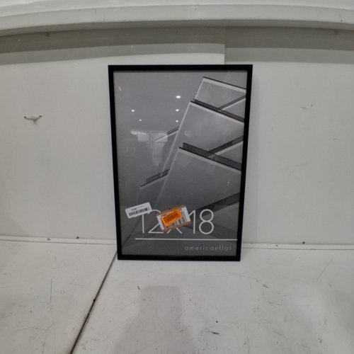 AMERICANFLAT POSTER FRAME- 12" X 18"- BLACK (MODEL:WB1218BKPC) image 2