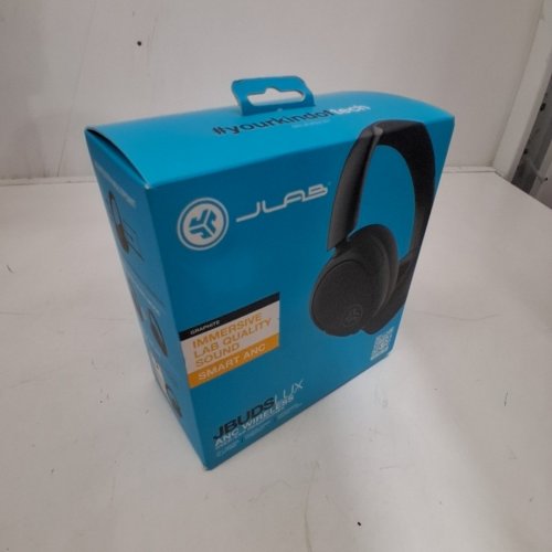 JLAB JBUDS LUX ANC WIRELESS BLUETOOTH OVER-EAR HEADPHONES - 70+ HOUR PLAYTIME - GRAPHITE (MODEL: HBJLUXANCSGE20WEB) image 2