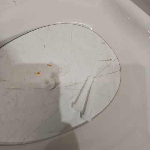 GARVEE ELONGATED SOFT CLOSE TOILET SEAT COVER / LID - 19" - WHITE (MODEL: PHO-0R8LA399) image 3