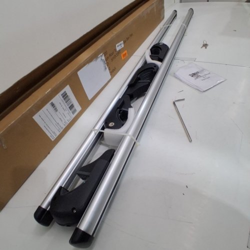 2PK MAXXHAUL ALUMINUM ROOF TOP CROSS BAR - 52" - 150LBS - SILVER/BLACK (MODEL: 50220) image 3