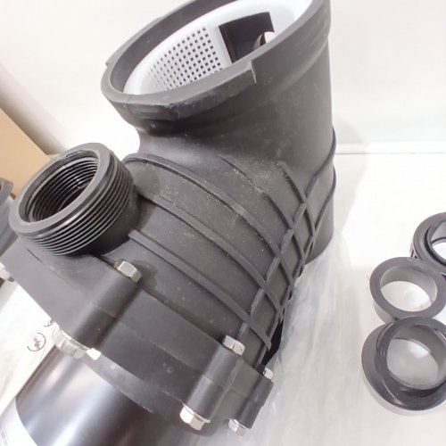 TOGARHOW 2.0 HP SELF PRIMMING POOL PUMP DUAL VOLTAGE WITH STRAINER BASKET - 8000GPH 1500W 115-230V 60HZ - BLACK (MODEL: ‎HBP1500II) image 5