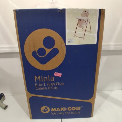 MAXI-COSI 6-IN-1 MINLA CONVERTIBLE HIGHCHAIR AND DETACHABLE KITCHEN BOOSTER SEAT - HORIZON SAND (MODEL: 03024CGMTA) image 5