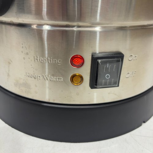 GARVEEHOME COMMERICAL COFFEE MAKER/URN - 100 CUPS 14 L/3.8 GAL - STAINLESS STEEL /BLACK - (MODEL: PHO_0X3NMOGB) image 2