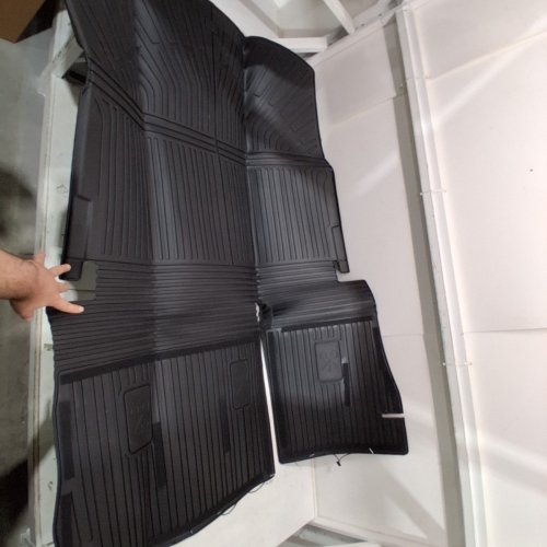 4PC FIILINES FLOOR MATS - FOR CHEVROLET CHEVY EQUINOX EV 2024 2025 2026 (NON FUEL) - BLACK image 5