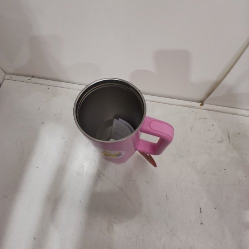 NINTENDO SUPER MARIO PRINCESS PEACH METAL TUMBLER WITH STRAW - 40OZ - PINK image 3